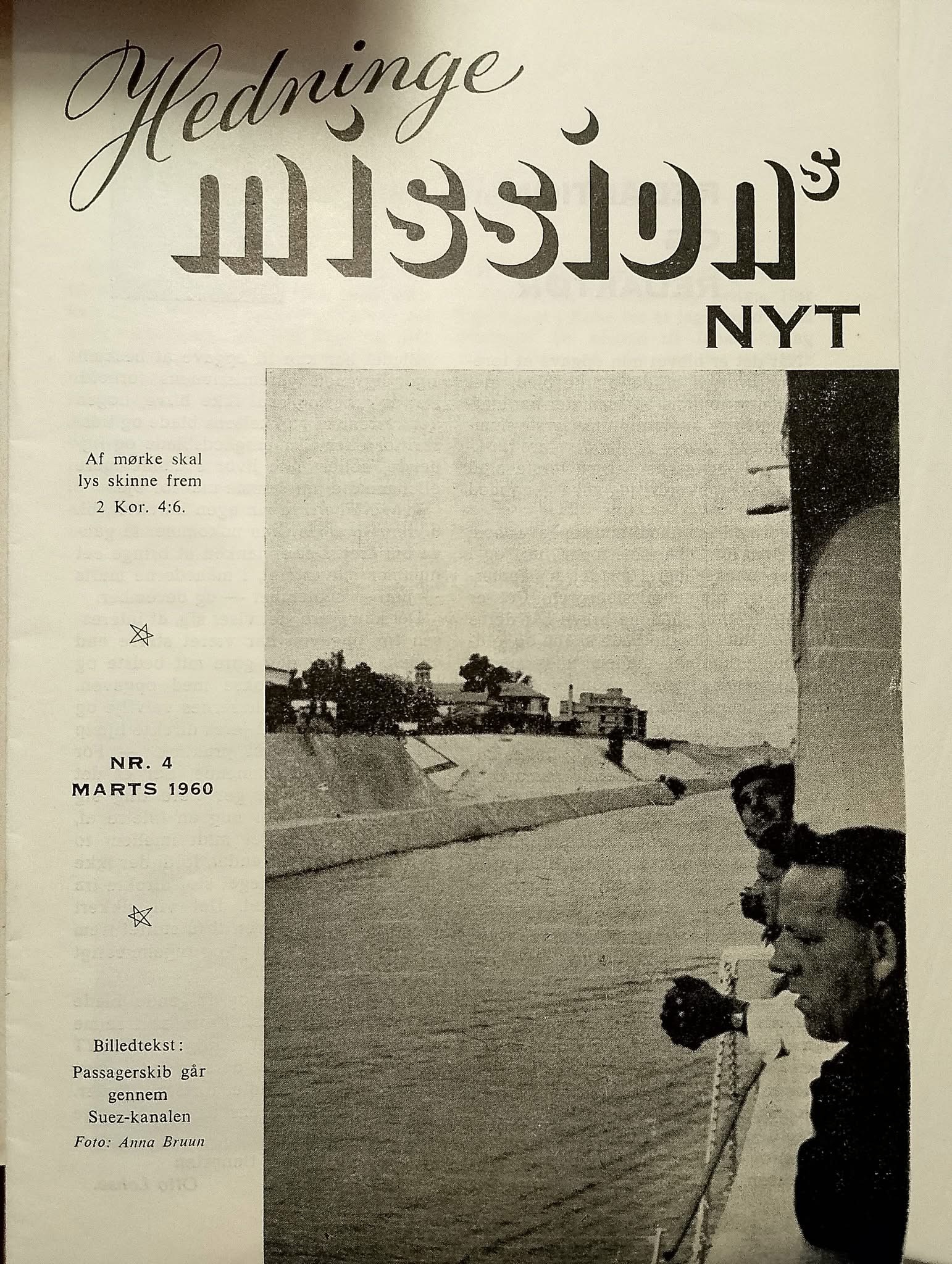 Hedninge missionsnyt 1960